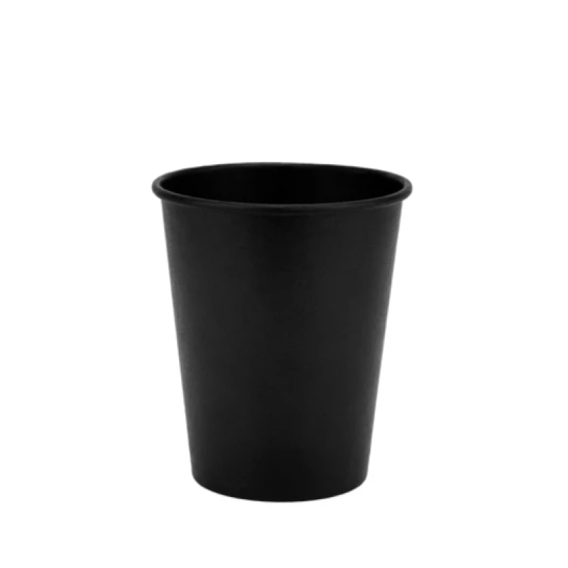Стакан паперова одношарова BLack Edition 250  мл. 50 шт.