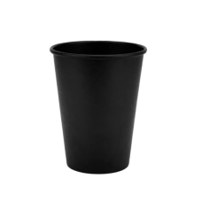 Склянка паперова одношарова BLack Edition 400  мл. 50 шт.