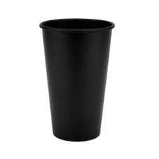 Склянка паперова одношарова BLack Edition 500  мл. 50 шт.