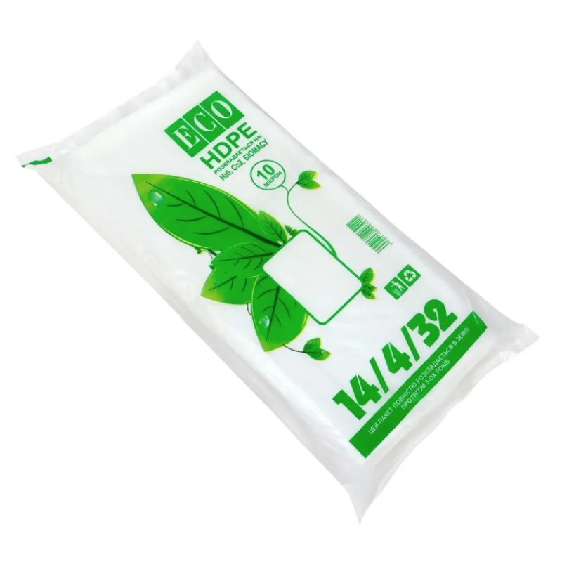 Пакети фасувальні 14*32 ECO HDPE 1000шт
