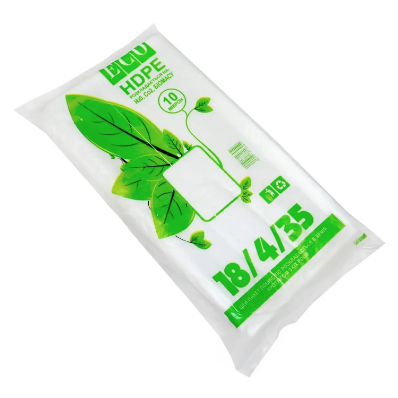 Пакети фасувальні 18*35 ECO HDPE 1000шт