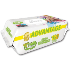 Вологі серветки SLEEPY Advantage 120шт клапан