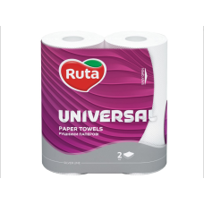 Рушники паперові двошарові Ruta Universal 2 рулони