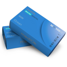Рукавички нітрилові MediOk Nitrile Ocean 100 шт./50 пар М