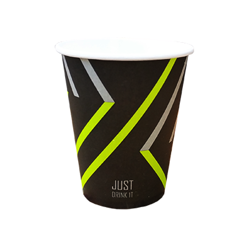 Стакан паперовий одношаровий Just Drink 175 мл. 50 шт.