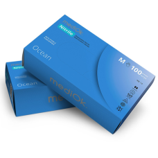 Рукавички нітрилові MediOk Nitrile Ocean 100 шт./50 пар S