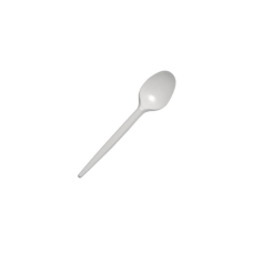 Ложка чайна біла 100 шт.