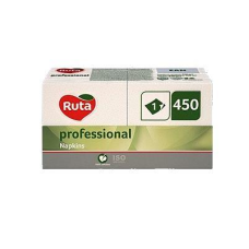 Серветки барні Ruta Professional 24х24 білі 450 шт.