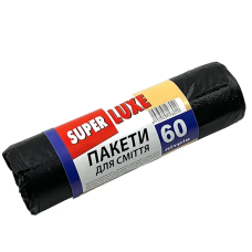 Пакети для сміття Super Luxe 60 л. 10 шт.