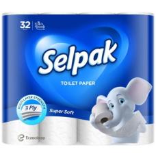 Туалетний папір Selpak тришаровий 32 шт.