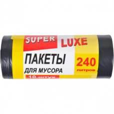 Пакети для сміття Super Luxe 240 л. 10 шт.