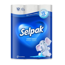 Паперові рушники целюлоза Selpak тришарові 84 відр. 11,25 м. 12 шт.