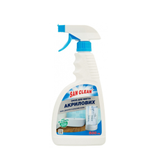 Засіб для миття акрилових ванн San Clean Універсал-2000 з розпилювачем 500 г.