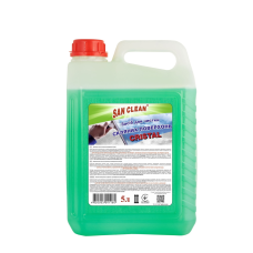 Засіб для миття скляних поверхонь San Clean Cristal 5 л.