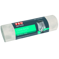 Пакети для сміття PRO-Service CLEAR BAGS 90х110 ЛД 160 л. 10 шт. прозорі