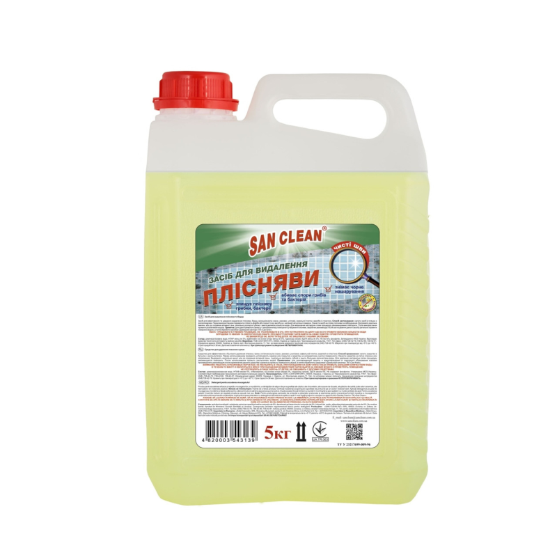 Засіб для видалення цвілі і бруду San Clean 5 л.