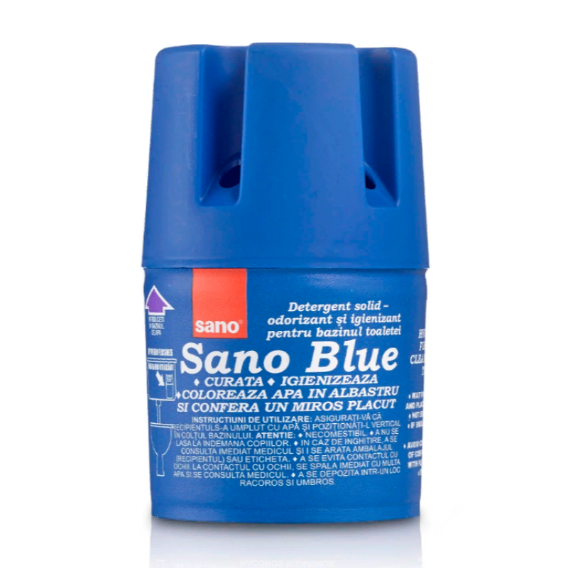 Засіб для унітазу Sano Blue Бомбочка для унітазу 150 г.