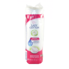 Ватні диски для обличчя Lady Cotton 80 шт.