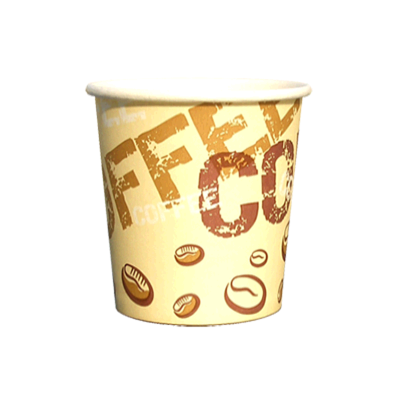 Стакан паперовий одношаровий Coffee coffee 110 мл. 50 шт.